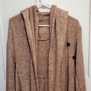 Tan duster cardigan